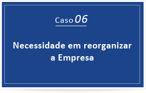 Estamos pensando em reorganizar a Empresa